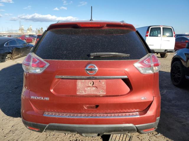 5N1AT2MT4FC837381 - 2015 NISSAN ROGUE S RED photo 6