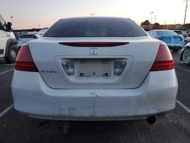 1HGCM56437A157620 - 2007 HONDA ACCORD LX WHITE photo 6