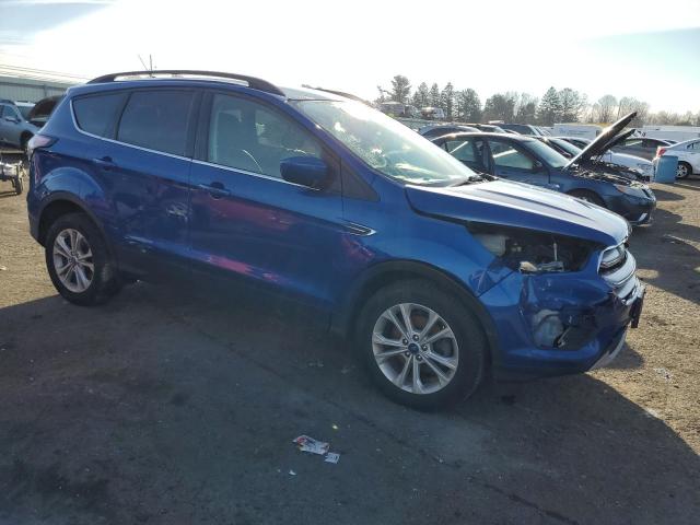 1FMCU0HD6JUC12917 - 2018 FORD ESCAPE SEL BLUE photo 4