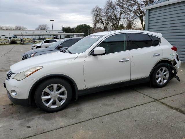 JN1AJ0HR6AM752769 - 2010 INFINITI EX35 BASE Սպիտակ լուսանկար 1