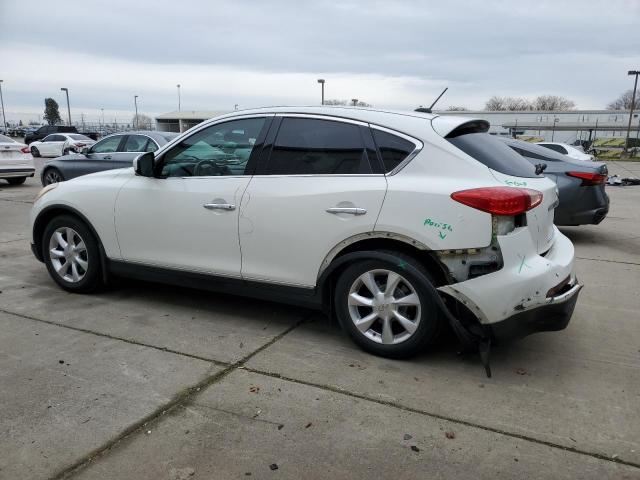 JN1AJ0HR6AM752769 - 2010 INFINITI EX35 BASE WHITE photo 2