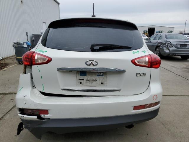 JN1AJ0HR6AM752769 - 2010 INFINITI EX35 BASE WHITE photo 6