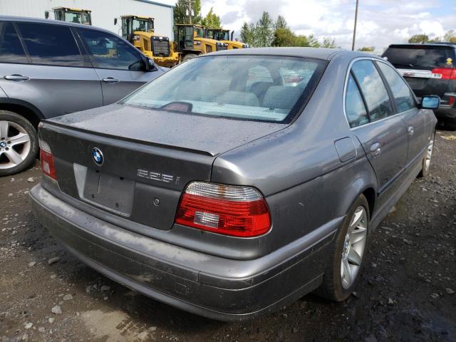 WBADT434X3G031781 - 2003 BMW 525 I AUTOMATIC CHARCOAL photo 4