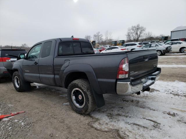5TFTU4GN8EX058074 - 2014 TOYOTA TACOMA PRERUNNER ACCESS CAB GRAY photo 2