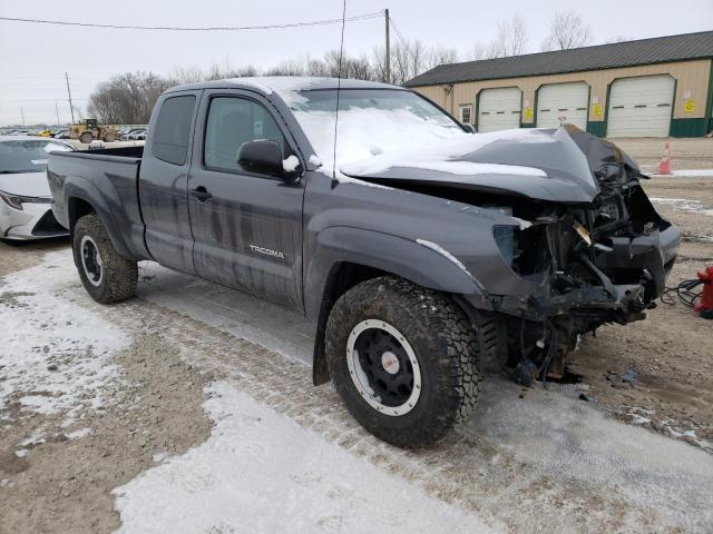 5TFTU4GN8EX058074 - 2014 TOYOTA TACOMA PRERUNNER ACCESS CAB GRAY photo 4