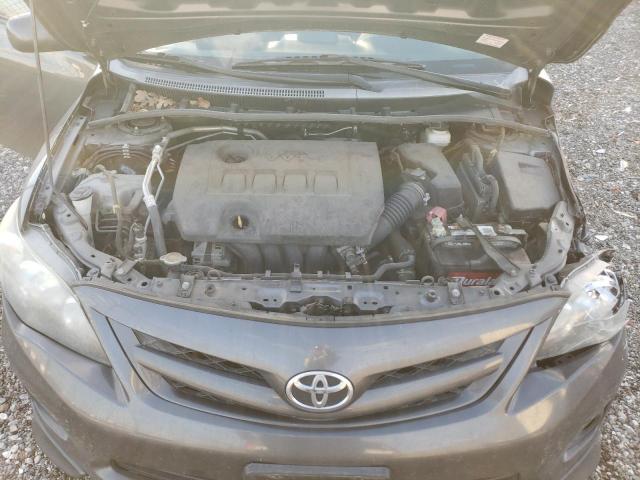 5YFBU4EE7DP223270 - 2013 TOYOTA COROLLA BASE GRAY photo 11