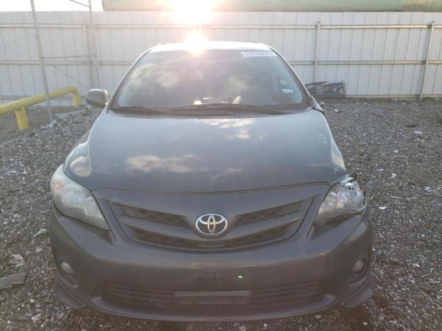 5YFBU4EE7DP223270 - 2013 TOYOTA COROLLA BASE GRAY photo 5