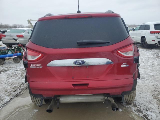 1FMCU9GX1GUA38912 - 2016 FORD ESCAPE SE BURGUNDY photo 6