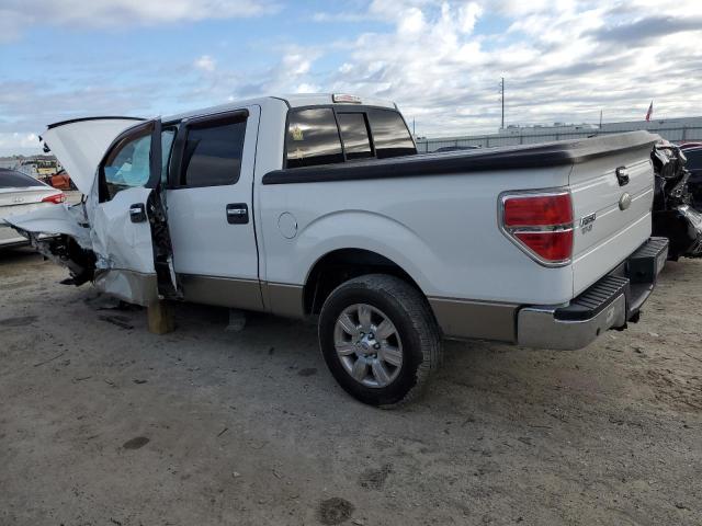 1FTFW1CT8BFB29592 - 2011 FORD F150 SUPERCREW WHITE photo 2