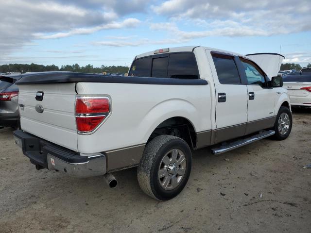 1FTFW1CT8BFB29592 - 2011 FORD F150 SUPERCREW WHITE photo 3