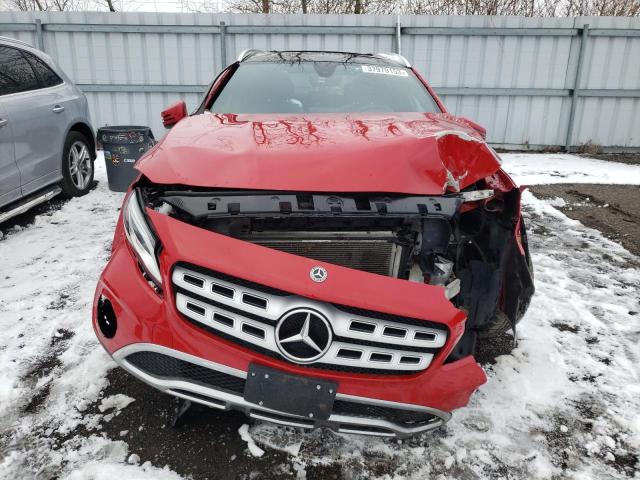 WDCTG4GBXJJ473580 - 2018 MERCEDES-BENZ GLA 250 4MATIC RED photo 5