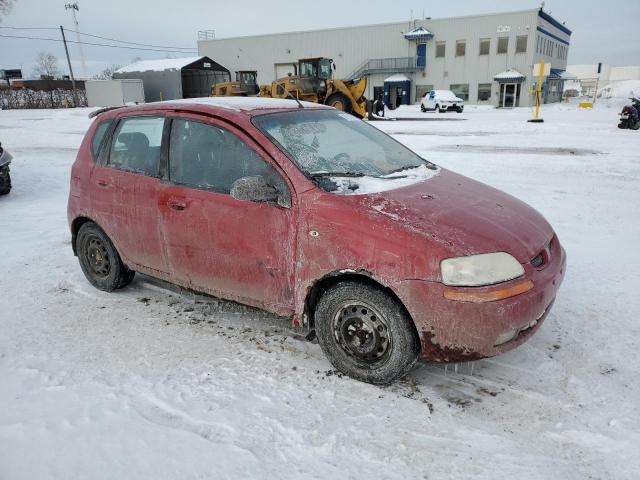 KL2TW65668B066115 - 2008 PONTIAC WAVE SE BURGUNDY photo 4