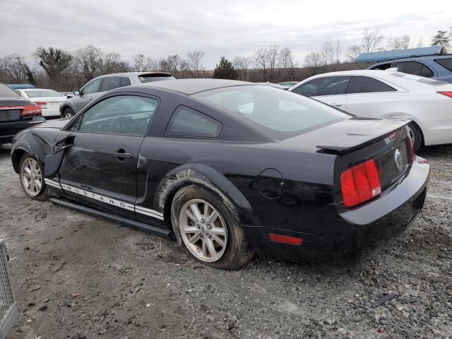 1ZVHT80N695144041 - 2009 FORD MUSTANG BLACK photo 2