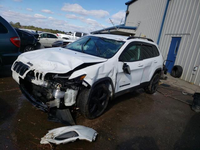 1C4PJLLB0LD577909 - 2020 JEEP CHEROKEE LATITUDE PLUS WHITE photo 1