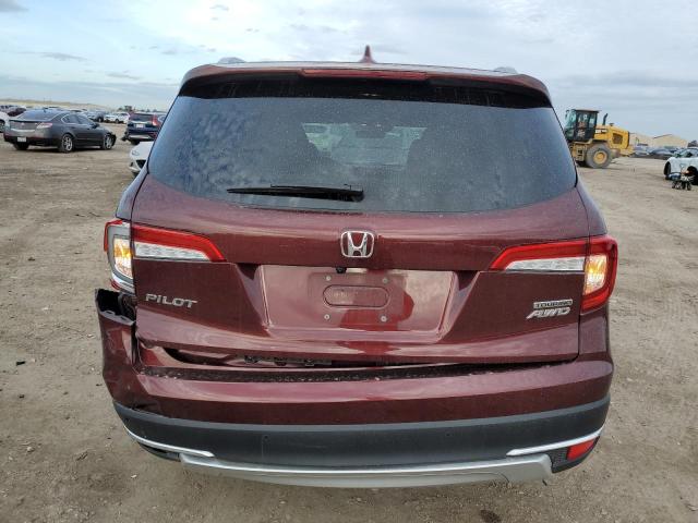 5FNYF6H66NB029749 - 2022 HONDA PILOT TOURING BURGUNDY photo 6