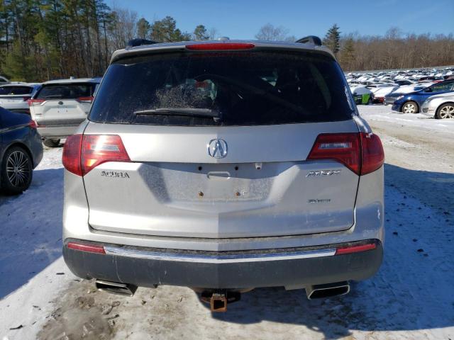 2HNYD2H24CH511472 - 2012 ACURA MDX SILVER photo 6