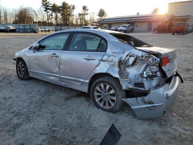 2HGFA1F84BH518185 - 2011 HONDA CIVIC EX SILVER photo 2