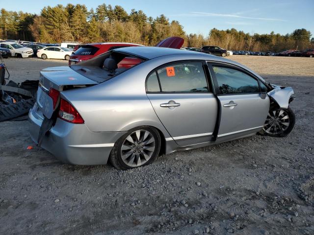 2HGFA1F84BH518185 - 2011 HONDA CIVIC EX SILVER photo 3