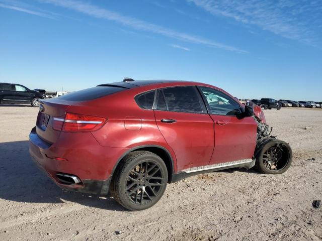 5UXFG8C56DL591496 - 2013 BMW X6 XDRIVE50I BURGUNDY photo 3