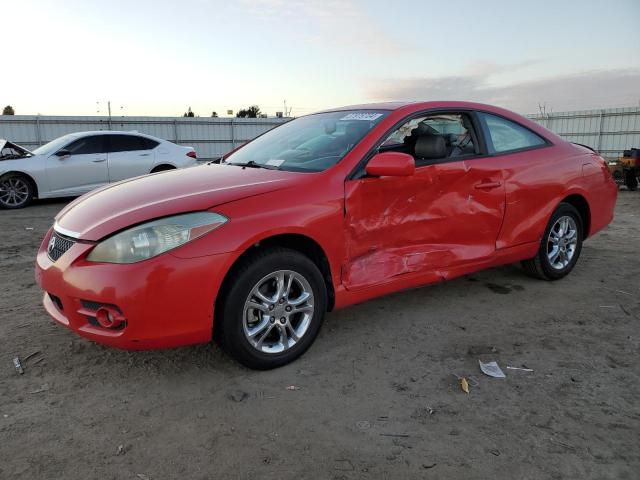 4T1CE30P57U758704 - 2007 TOYOTA CAMRY SOLA SE RED photo 1