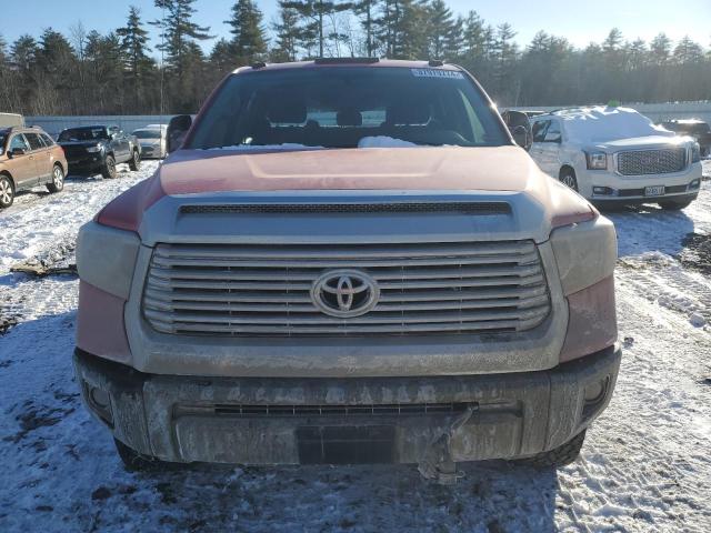 5TFUM5F1XGX065278 - 2016 TOYOTA TUNDRA DOUBLE CAB SR/SR5 RED photo 5