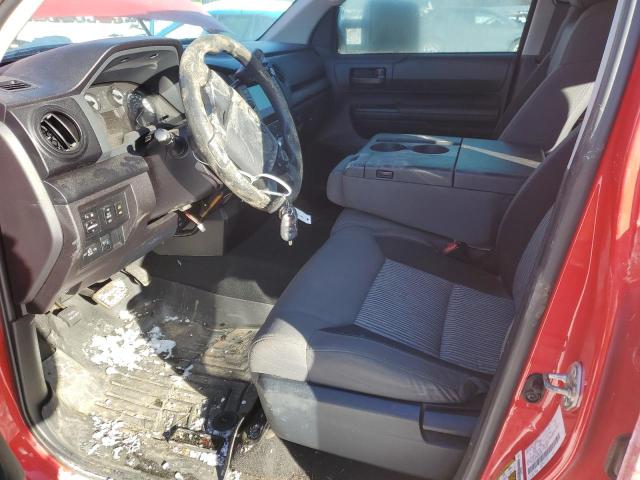 5TFUM5F1XGX065278 - 2016 TOYOTA TUNDRA DOUBLE CAB SR/SR5 RED photo 7