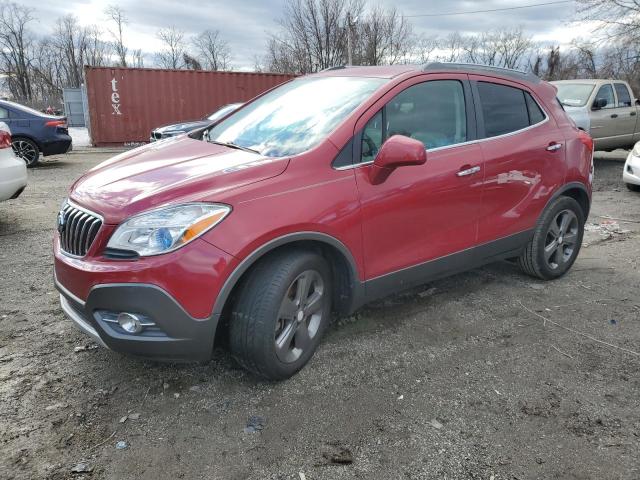 KL4CJCSB0DB189604 - 2013 BUICK ENCORE RED photo 1