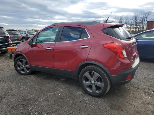 KL4CJCSB0DB189604 - 2013 BUICK ENCORE RED photo 2