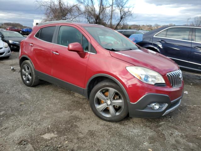 KL4CJCSB0DB189604 - 2013 BUICK ENCORE RED photo 4