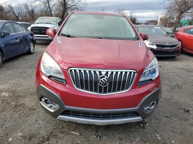 KL4CJCSB0DB189604 - 2013 BUICK ENCORE RED photo 5