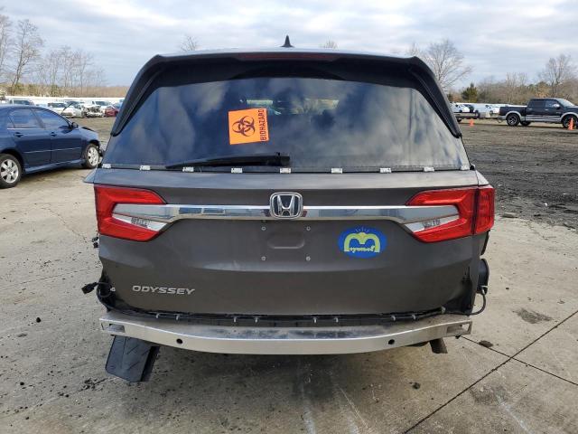 5FNRL6H56LB069816 - 2020 HONDA ODYSSEY EX GRAY photo 6