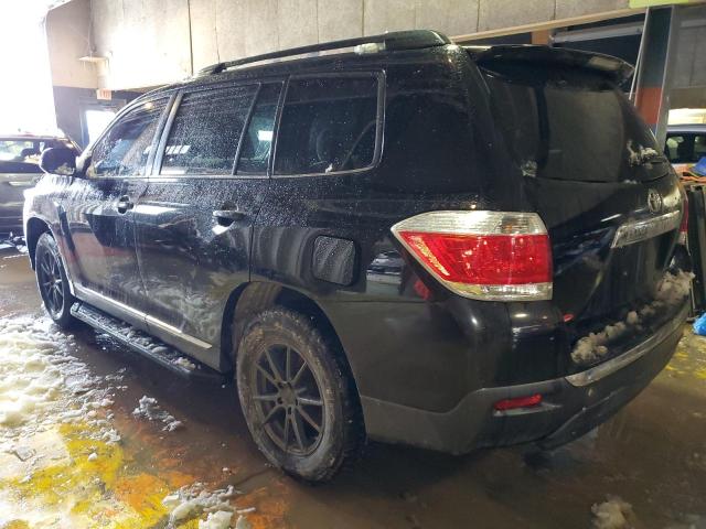 5TDZA3EH9DS040570 - 2013 TOYOTA HIGHLANDER BASE Қара фото 2