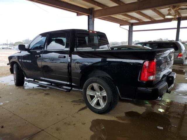 1C6RD6MT7CS118260 - 2012 DODGE RAM 1500 SPORT BLACK photo 2