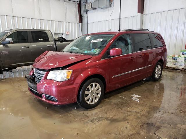 2C4RC1BG1DR697169 - 2013 CHRYSLER TOWN & COU TOURING RED photo 1