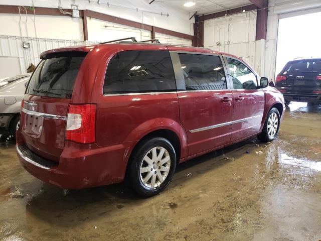 2C4RC1BG1DR697169 - 2013 CHRYSLER TOWN & COU TOURING RED photo 3