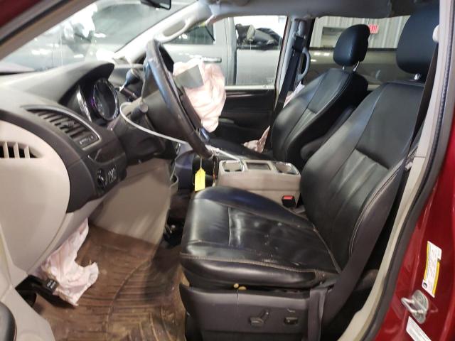 2C4RC1BG1DR697169 - 2013 CHRYSLER TOWN & COU TOURING RED photo 7