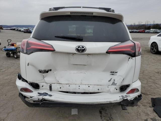 JTMRFREV1HJ716653 - 2017 TOYOTA RAV4 XLE WHITE photo 6