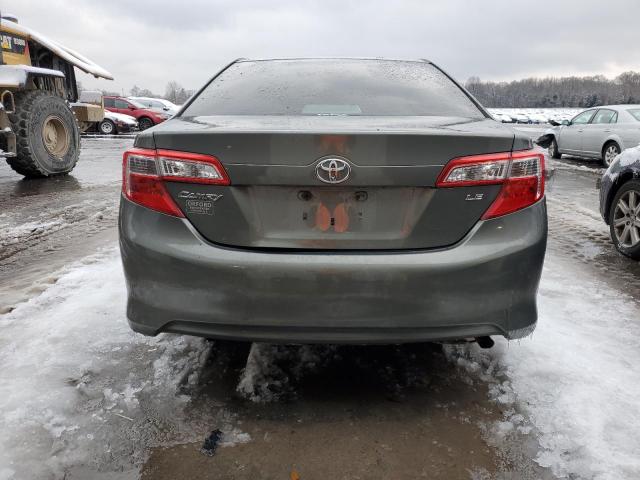 4T1BF1FK1CU505527 - 2012 TOYOTA CAMRY BASE GREEN photo 6