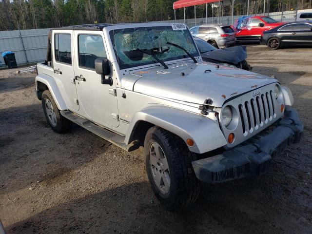 1J8GA59127L219726 - 2007 JEEP WRANGLER SAHARA SILVER photo 4