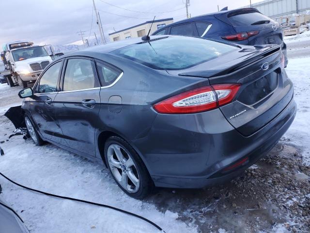 3FA6P0H72GR396651 - 2016 FORD FUSION SE GRAY photo 2