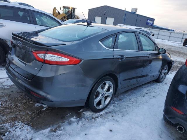 3FA6P0H72GR396651 - 2016 FORD FUSION SE GRAY photo 3