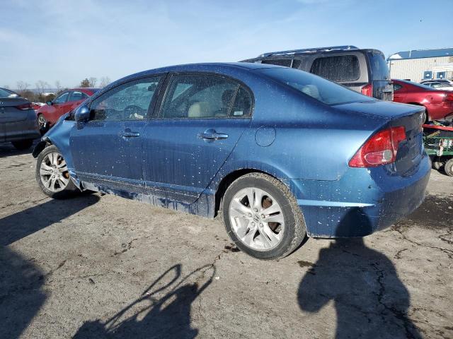 1HGFA16557L098260 - 2007 HONDA CIVIC LX BLUE photo 2