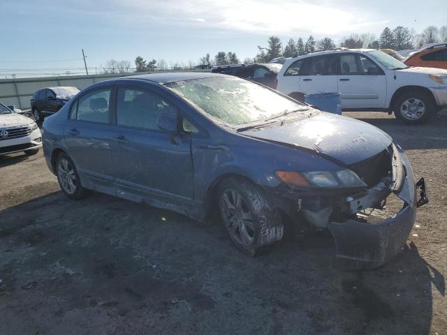 1HGFA16557L098260 - 2007 HONDA CIVIC LX BLUE photo 4