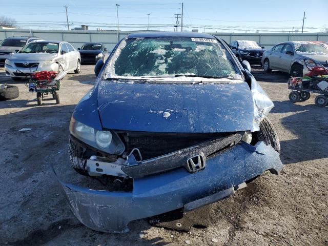 1HGFA16557L098260 - 2007 HONDA CIVIC LX BLUE photo 5