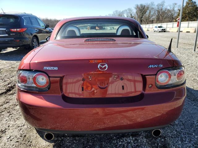 JM1NC26F170131985 - 2007 MAZDA MX-5 MIATA BURGUNDY photo 6