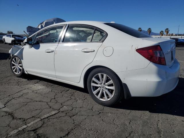 2HGFB2F92CH504993 - 2012 HONDA CIVIC EXL Սպիտակ լուսանկար 2