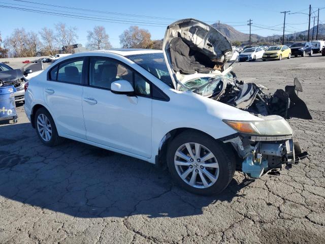 2HGFB2F92CH504993 - 2012 HONDA CIVIC EXL Սպիտակ լուսանկար 4