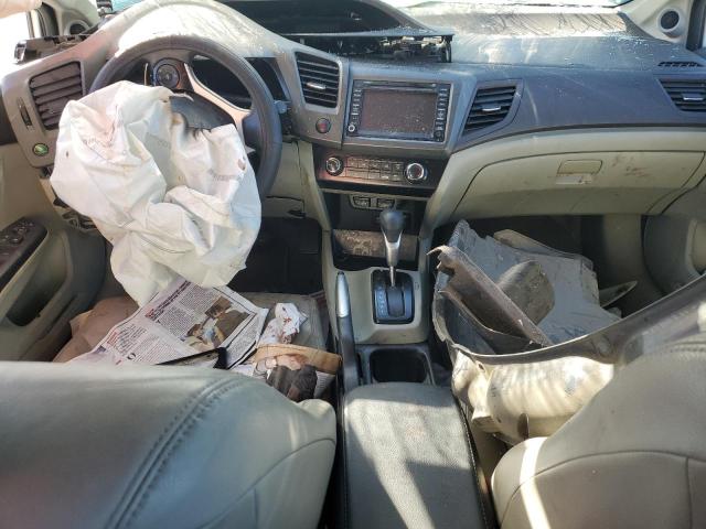 2HGFB2F92CH504993 - 2012 HONDA CIVIC EXL Սպիտակ լուսանկար 8