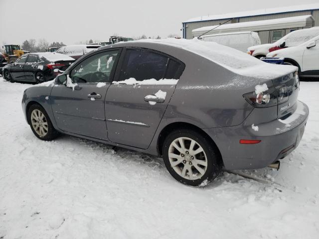 JM1BK12G081825173 - 2008 MAZDA 3 I GRAY photo 2