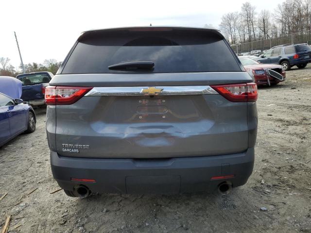 1GNERFKW4KJ203123 - 2019 CHEVROLET TRAVERSE LS GRAY photo 6